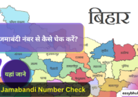 Bihar Jamabandi Number Check 2024