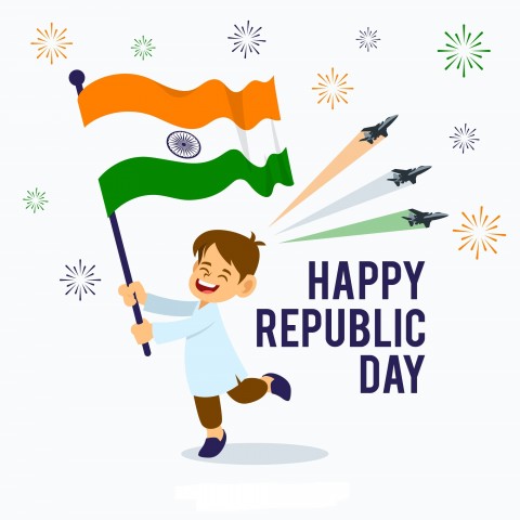 26 January Republic Day Hindi Status 2024