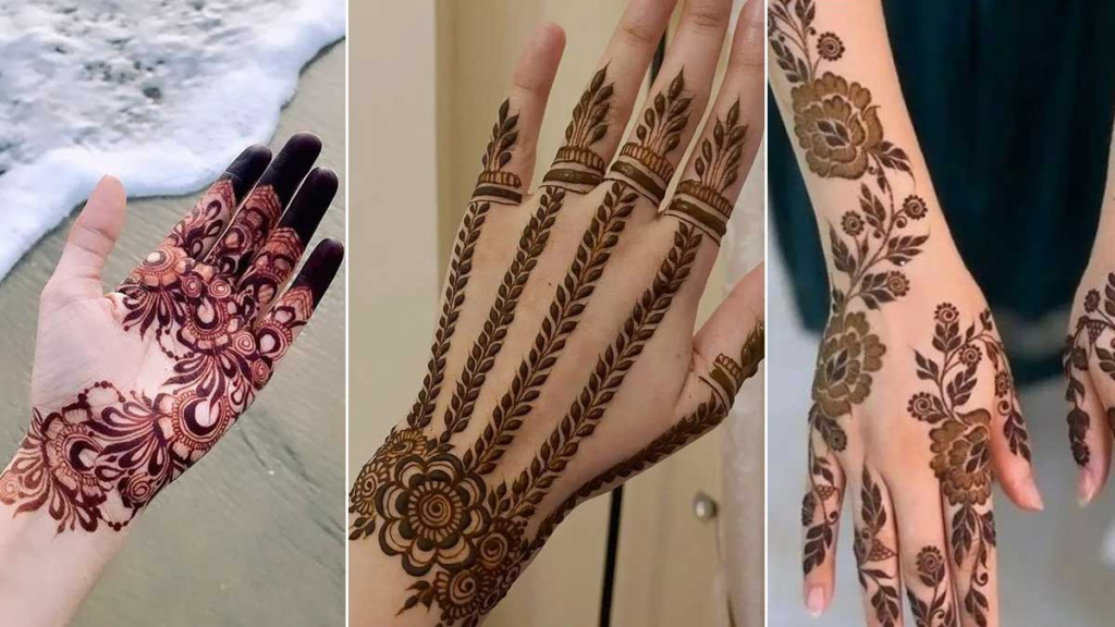 bail design mehndi