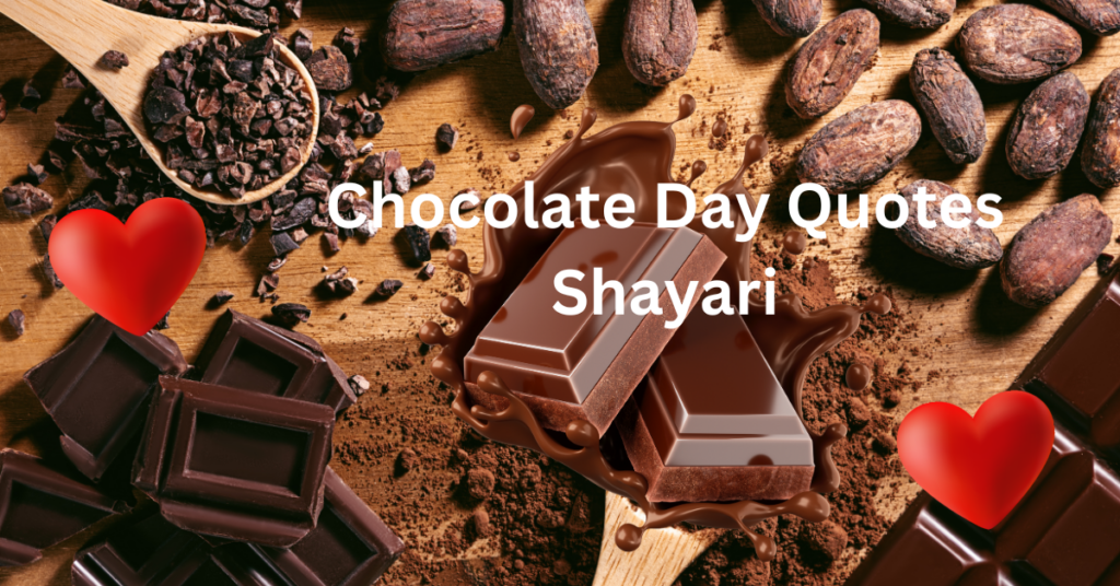 Chocolate Day Quotes Shayari